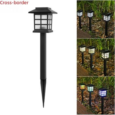 Solar LED Garden Lantern: Outdoor Decorative Courtyard Light for Lawn and Patio