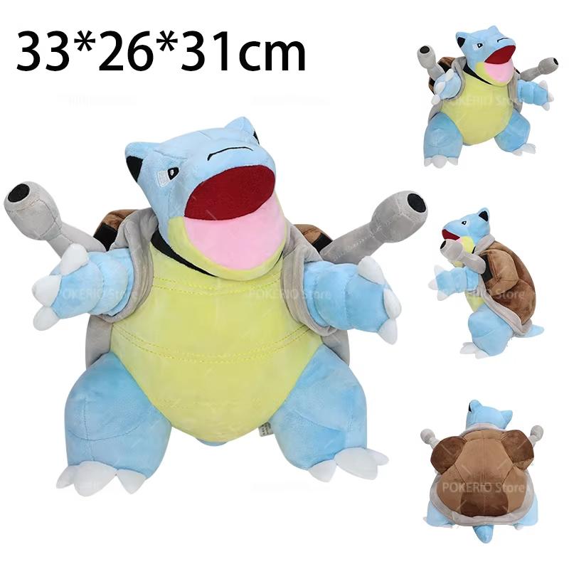 Latest Pokemon Plush Dragonite Charmander Sleeping Series Fuecoco Chikorita Umbreon Stuffed Doll Blastoise Fuse Kyogre Peluche Toy