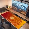 Benutzerdefinierter Name Galatasaray Aufdruck Kissen Rutschfest Laptop Tablet Großes Mauspadd XXL Matte Mini-PC Spielmatte Mit Verriegelungskante