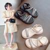 2026 Summer Girls' Open Toe Soft Sole Sandals for Kids