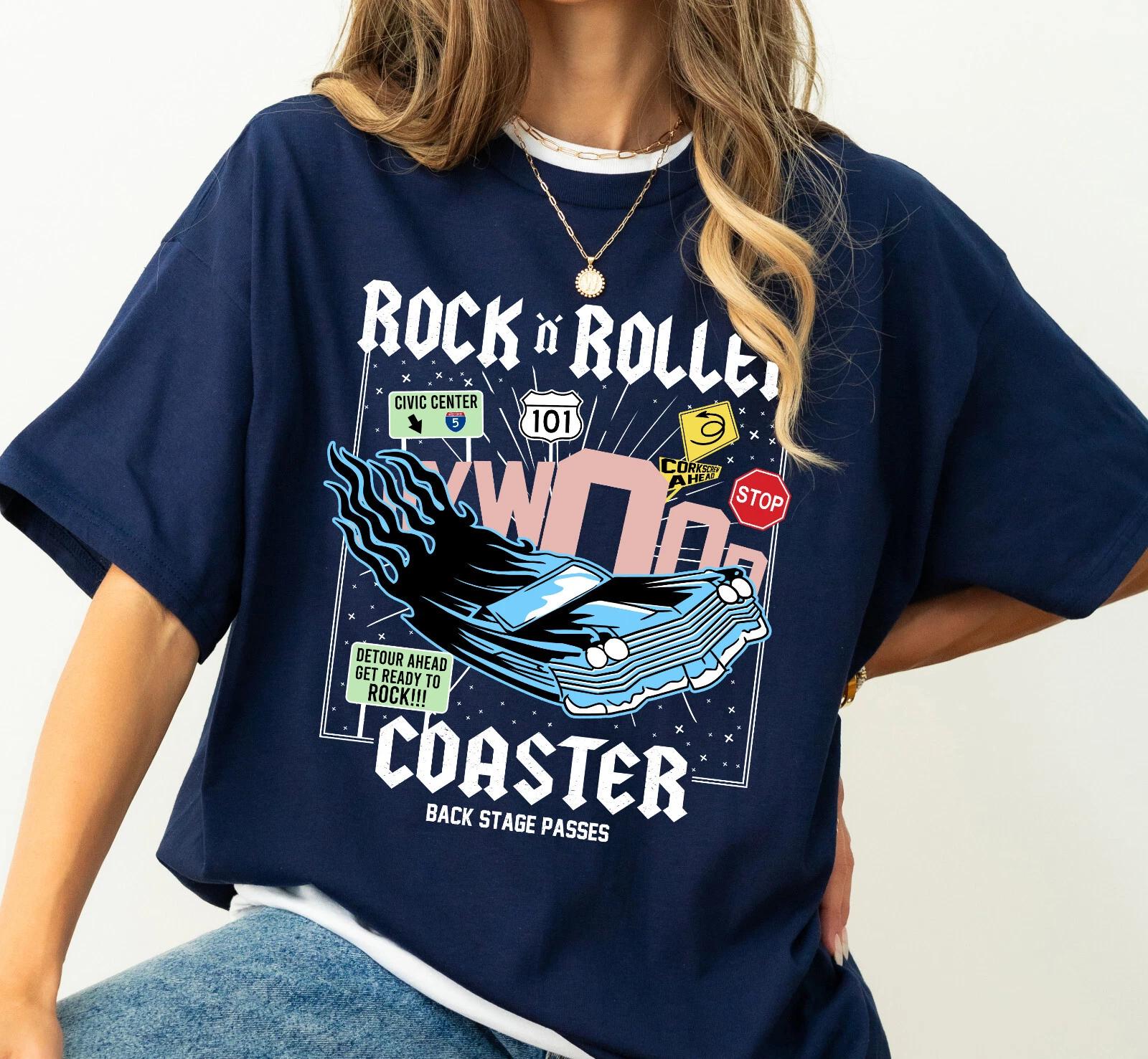Disney Rockin Roller Shirt, Hollywood Studios Tee Unisex Adult Kid Shirt 800151 4XL