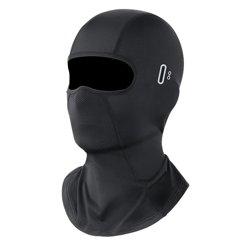 Summer Outdoor Motorcycle Riding Headgear Men's Quick-Drying Breathable UV-Resistant Ice Silk Mask Character Cross-Border