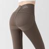 Leggings sottili neri Leggings da fitness slim skinny a vita da donna Pantaloni da yoga sportivi alla moda casual