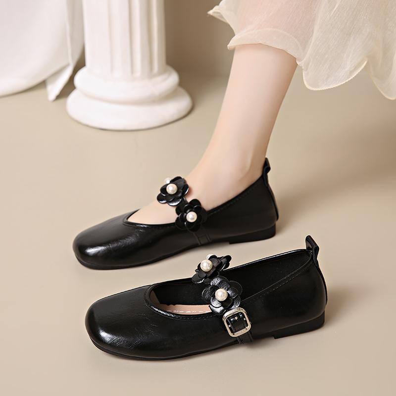 Lightweight and comfortable Plus Size Women's Shoes Comfortable Soft Bottom Decorated Summer Fairy Style Flats shoes