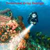D2 IPX8 LED Underwater Scuba Lamp Diving Flashlight Torch Diving Equipment 100m Waterproof 18650 Light Suit Swimming Lantern
