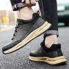Fashion New Designer Male Tenis Masculino Versatile Leisure Walk Man Footwear Suede Leather Casual Shoe Non-Slip Comfy Mens Sneakers