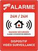 Heavy Duty Aluminum Security Sign Surveillance Private Property No Trespassing' Warning Plaque for Warehouse