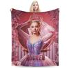 Elphaba Wicked For Good Flannel Blanket Defy Gravity Fashion Throw Blanket for Sofa Bedding Lounge 150*125cm Bedspread