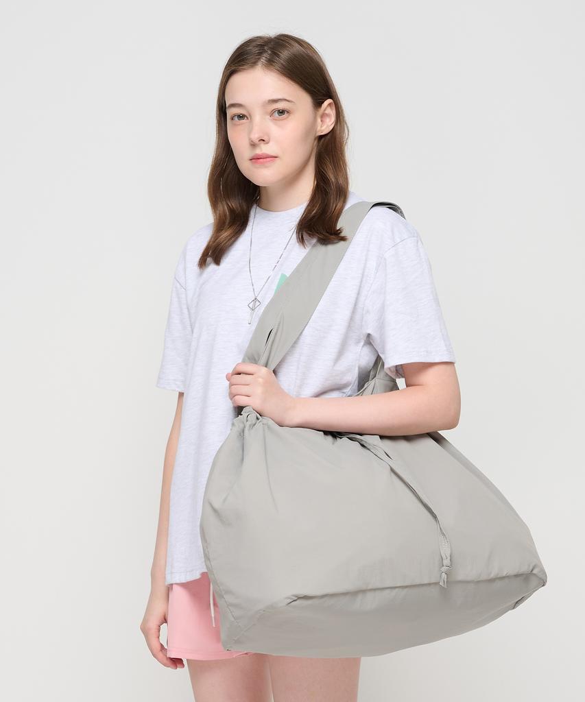 Roidesrois Travel String Big Hobo Bag (Grey)