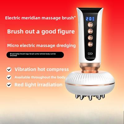 Universal Heating Abdominal Rubbing Instrument for The Whole Body, Abdominal Massage Brush To Dredge Tendons and Collaterals, and Scraping Instrument