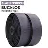 BUCKLOS Road Bike Handlebar Tapes Carbon Fiber Texture Bicycle Tape Non Slip Cycling Handles Strap with Plugs Gravel Bar Cover 1