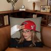 Singer MMartina SStoessel TINI Pillow Case Fashion Square Pillowcase Bedroom Sofa Room Ins Decoration Leisure