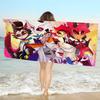 Popular Anime el H-Hazbin Bath Towel Microfiber Soft Water Absorbing Breathable For Kids Decorative Cartoon Beach Towel