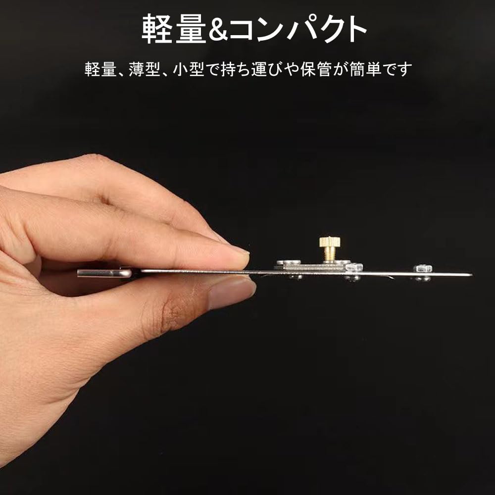 Dispositivo de amarração manual Dispositivo de amarração de anzol 2 peças Anzol de pesca de aço inoxidável Ferramenta de amarração de nó Portátil Resistente à ferrugem Leve Anzol de peixe