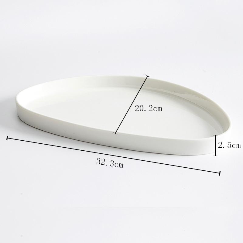

Керамическая обеденная тарелка Ресторанные тарелки для стейков Тарелки для пасты Тарелки для овощного салата Десертная тарелка Бытовая однотонная посуда