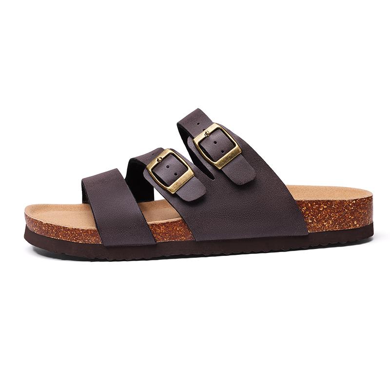 Fashion Kidmi New Women Sandals With Three Straps Summer Nonslip Sandals Casual Ladies Beach Sandals Soft Holiday Pool Cloud Sandals