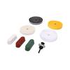 Buffing Wheel Compound Kit 4 Inch Buffing Wheels 3 Polishing Compounds with 1 4in Drill Adapter