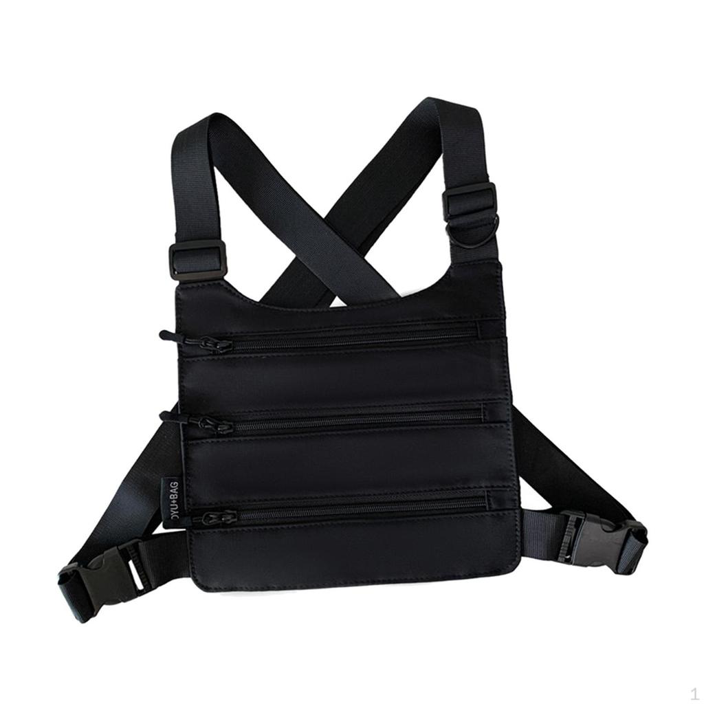 Chest Bags Rig Pack for Men Street Functional Unisex Travel