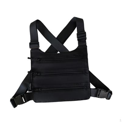 Krūtinės krepšiai Rig Pack vyrams Gatvės funkcionalus unisex kelionėms