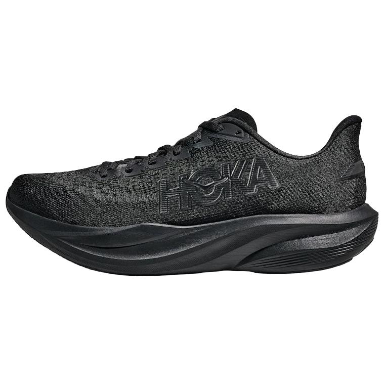 Hoka One One Mach 7 Comfortable Fitting Running Shoes Men sneaker Black 1171904-BBLC 40