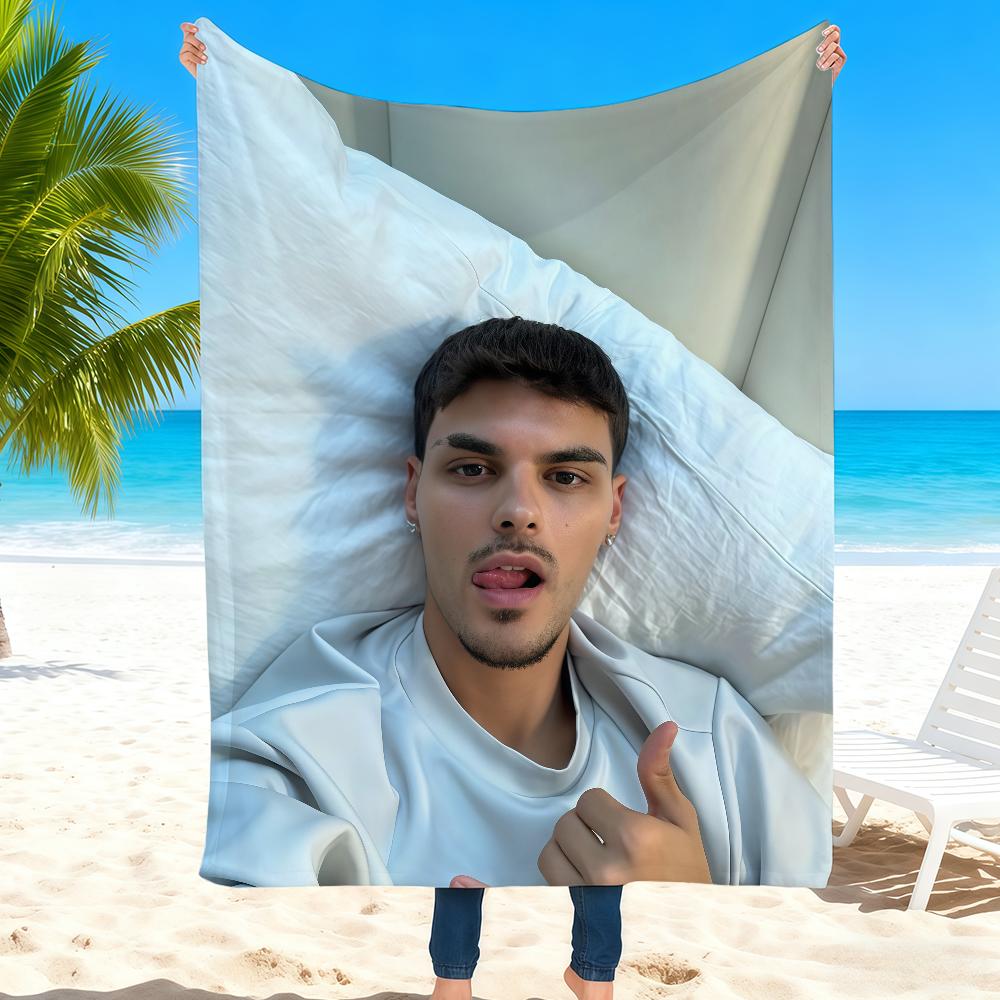 Singer A-Abraham Mateo Blanket Super Warm Comfortable Plush Throw Blanket Child Home Sofa Bedroom Gift