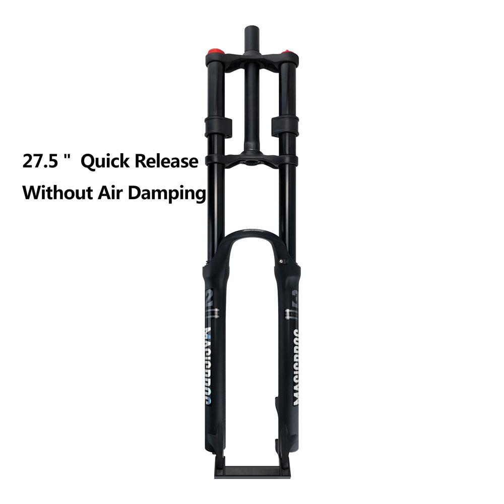 MAGICBROS MG-FK328A Double Shoulder MTB Air Fork 180mm Travel 26/27.5/29" QR/TA Axle 32mm Stanchion Aluminum-Magnesium Alloy