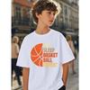 T-shirt Estiva da Ragazzo con Fantasia, Comoda, Stile alla Moda