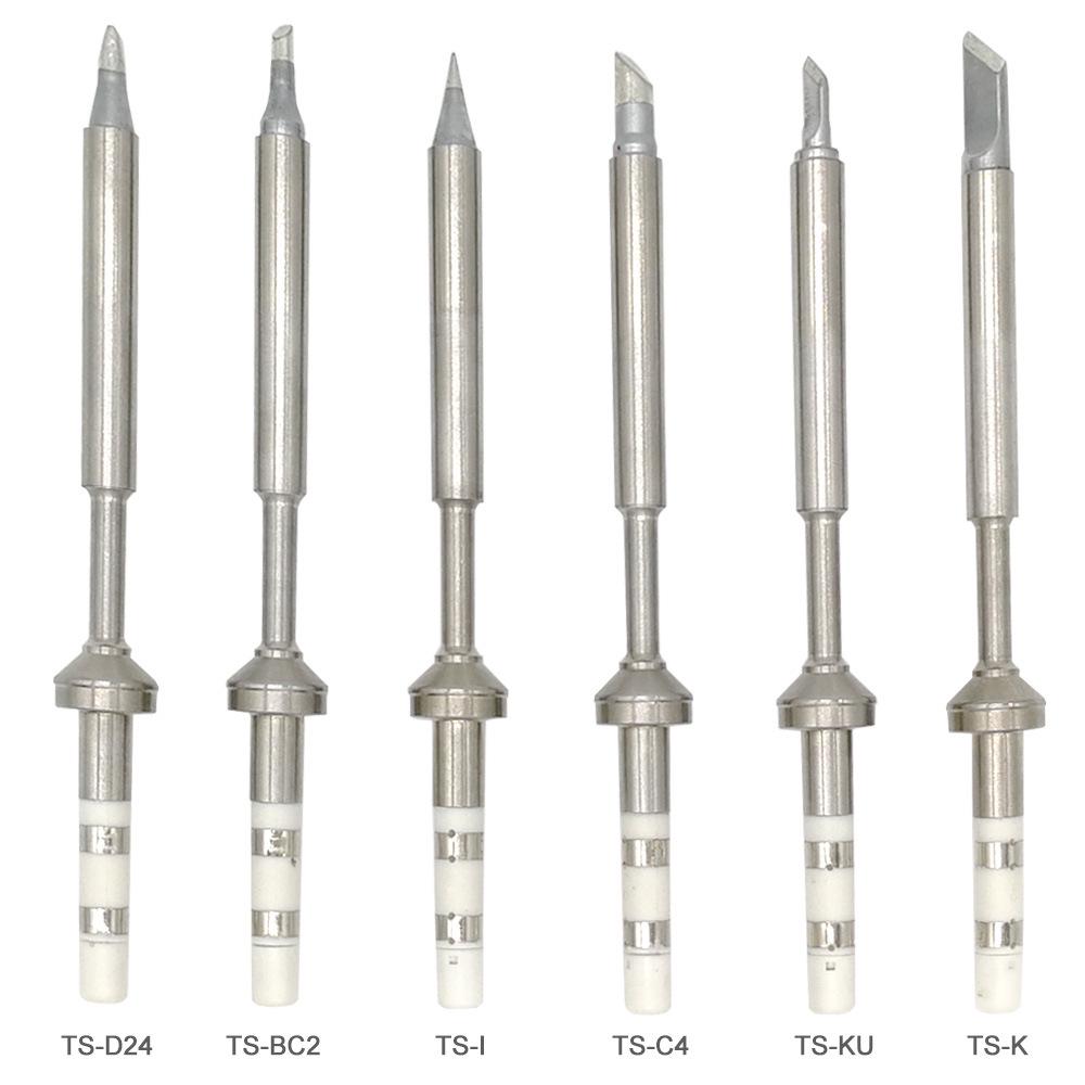 TS100/TS101 Smart Pocket-Sized Electric Soldering Iron Tips: Full Series
