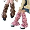 Ruffled Design Boot Socks Soft Plush Stockings Cosplay Leg Warmers  Harajuku Fashion