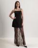 Dress and Skirt Set LK Brand 1047 S Chocolate