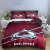 "Set Lenzuola Colorado Avalanche" Set Copripiumino Copripiumino Federe (1 * Copripiumino 2 * Federe, senza piumino)