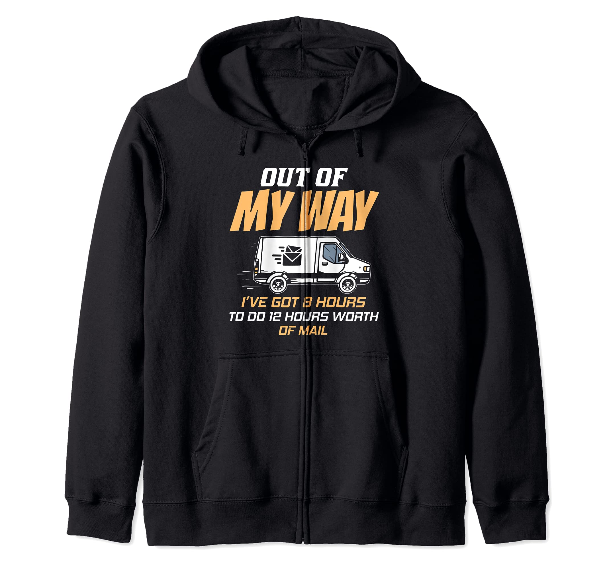 

Delivery Truck Postal Worker Conveyance Service Driver Zip Parka