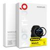 NORTHJO For Garmin Vivoactive 6 Screen Protector PMMA Anti Scratch Black Edge Watch Film HD Clarity Abrasion Resistant