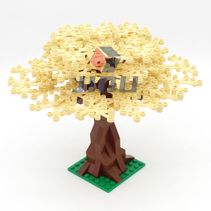 Non-Toxic City Friends Series Parts Flowers Potted Trees Shop Farm Building Blocks Moc Locking City Accessories Brick For Kid Toys Gifts