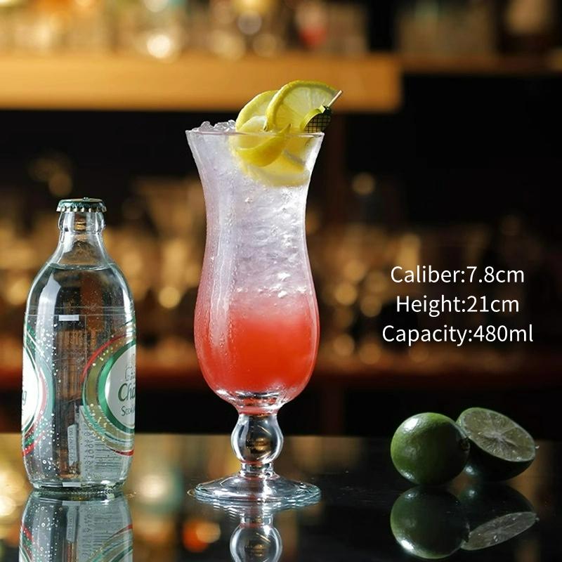 Creative Cocktail Glasses Cups High-looking Glass Juice Cup Tall Sparkling Fruit Wine Cup Personalized Beer Glass Cups Drinkware