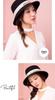 2025 Women's Elegant Autumn/Winter Wool Felt Top Hat - Stylish, Warm Travel & Shopping Bucket Hat