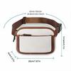 Women's lightweight mini waist bag and crossbody bag, suitable for running, traveling, hiking, and gym use.zwq