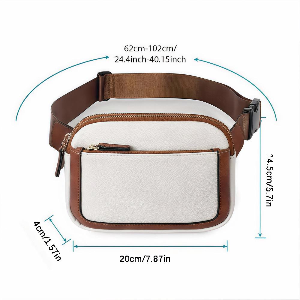 Women's lightweight mini waist bag and crossbody bag, suitable for running, traveling, hiking, and gym use.zwq