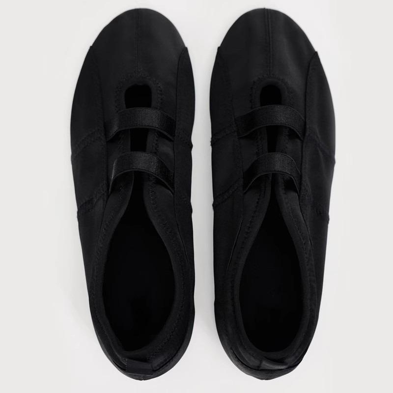 Autumn Women Designer Shoes Comfortable Silk Ladies Ballet Flats Anti-skid Soft Sole Casual Outside Daily Walking Loafers