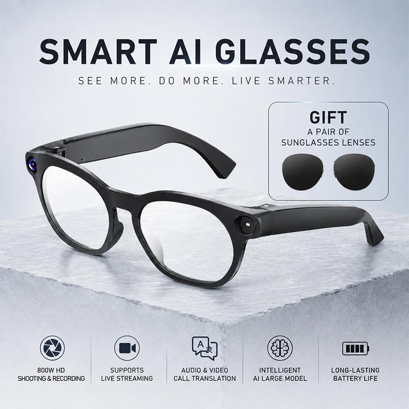 CY03 AI Smart Glasses Audio Video