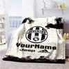 Juventus Personalized Name Blanket Cozy Customizable Blanket Soft & Cozy Perfect for Office Chair Seaside Livingroom Living Room All-Season Use
