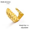 Fashion Stainless Steel Open Ring Dragonfly Irregular Geometric Finger Rings Women Jewelry Wedding Gift Wholesale
