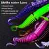 10pcs 7.6cm Soft Lures 3.5g Crankbait Lure Portable Swimbait Lure  Pesca Gear