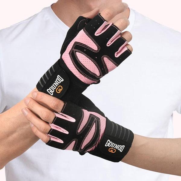 Guanti da Allenamento per Uomini e Donne, Guanti da Sollevamento Pesi con Ottimo Grip, Guanti da Palestra Leggeri per Sollevamento Pesi, Ciclismo, Esercizio Fisico, Allenamento
