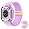 Geflochtenes Nylon-Schlaufband für Apple Watch Ultra 3 2 49mm 11 10 46mm 42mm 9 8 7 45/41mm Magnetisches Armband iWatch 6 5 SE 44/40mm Correa