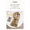 Korean Style Plaid Scarf Faux Cashmere Thick Warm Unisex Scarf