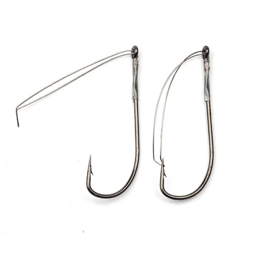 Wide Gap Hook Carp Fishing Fishhooks Barbed Hook Wacky Rig Hook Fishing Hooks Weedless Fishing Hook