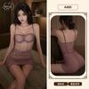 Sexy underwear, sexy folds, tight body, buttocks, small breasts, big pajamas, hot mesh perspective seduction nightgown
