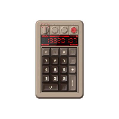 8BitDo Retro 18 Mechanical Supports Calculator Tenpad for Windows and Android Tenpad, Mode, Bluetooth/2.4G/Wired (C64)