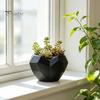 Outdoor Garden Pot Geometric Heart Shape Flowerpot, Decorative Flower for Indoor Decoration Outdoor, Creative Love Planter Home Balcony Stress Relief